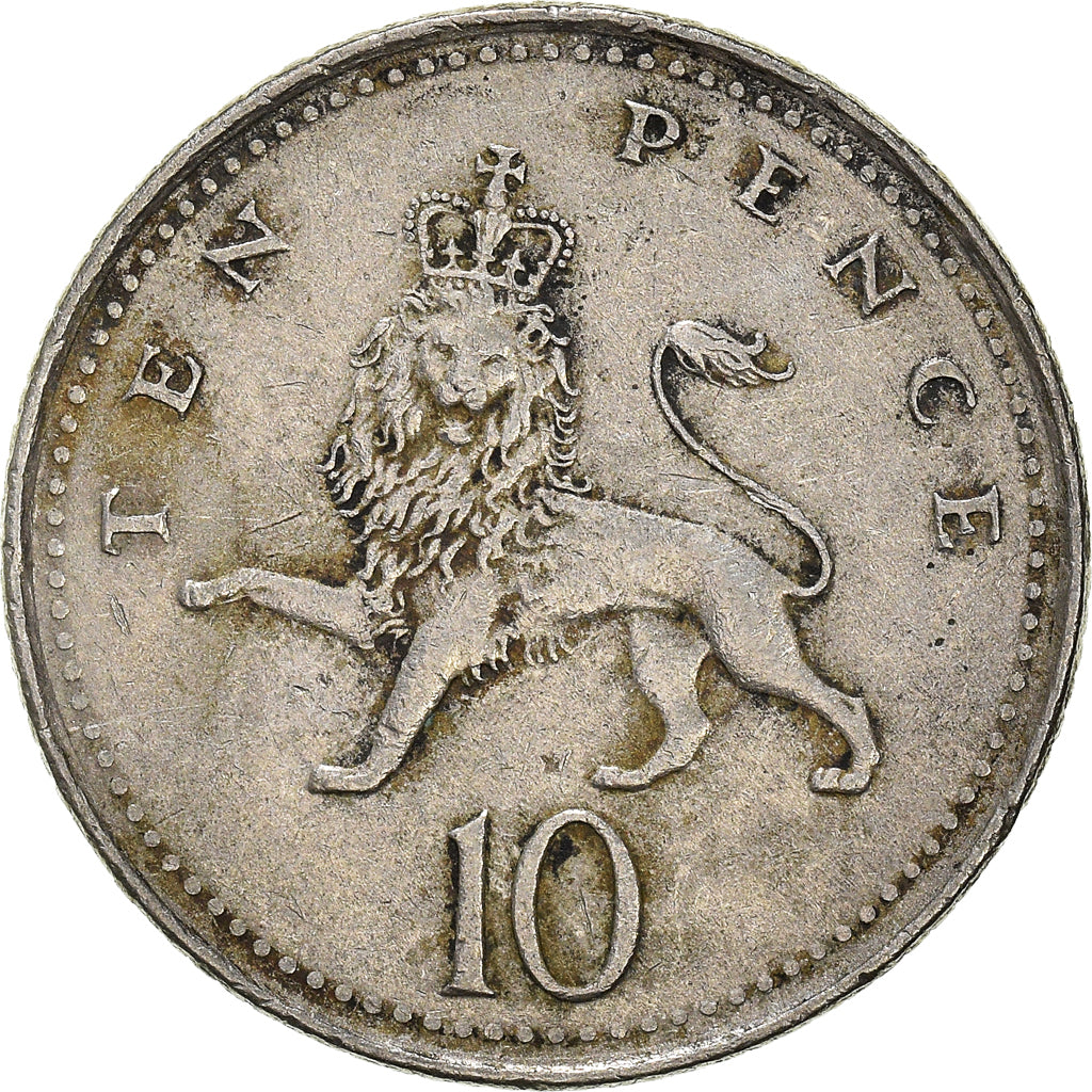 Münze, Großbritannien, 10 Pence, 2000