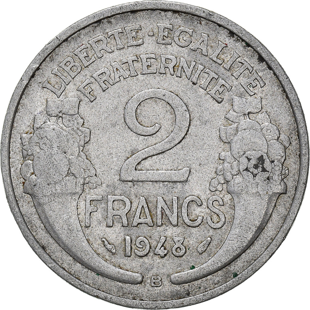 Coin, France, 2 Francs, 1948