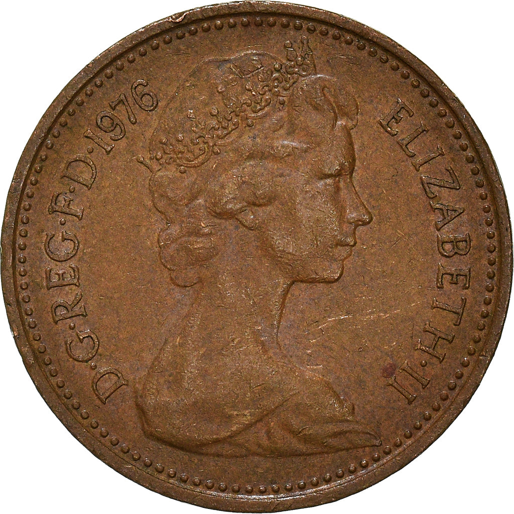 Moneta, Gran Bretagna, New Penny, 1976