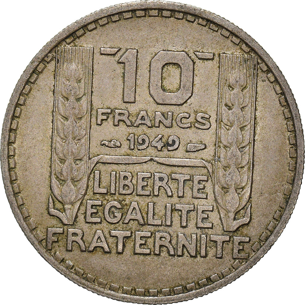 Munten, Frankrijk, 10 Francs, 1949