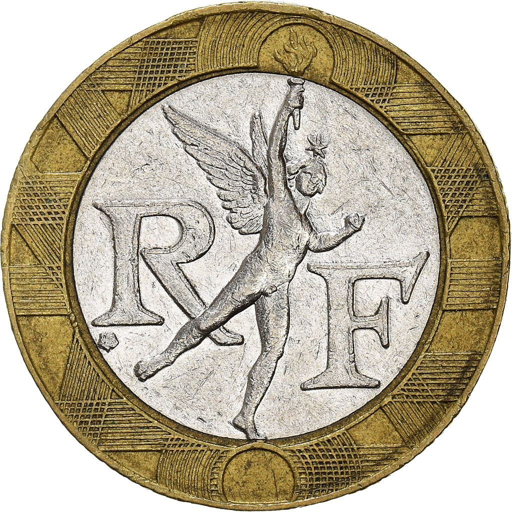 Moneda, Francia, 10 Francs, 1991