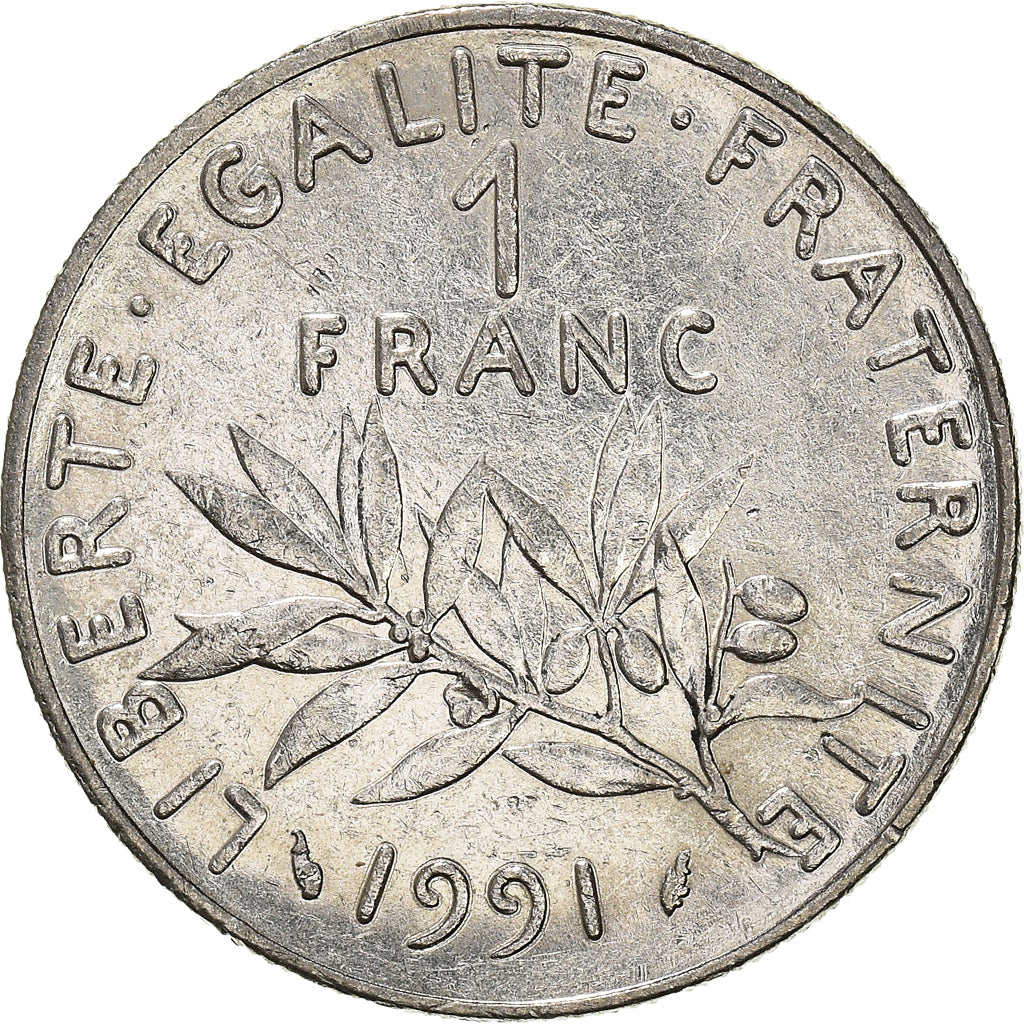 Moneta, Francia, Franc, 1991
