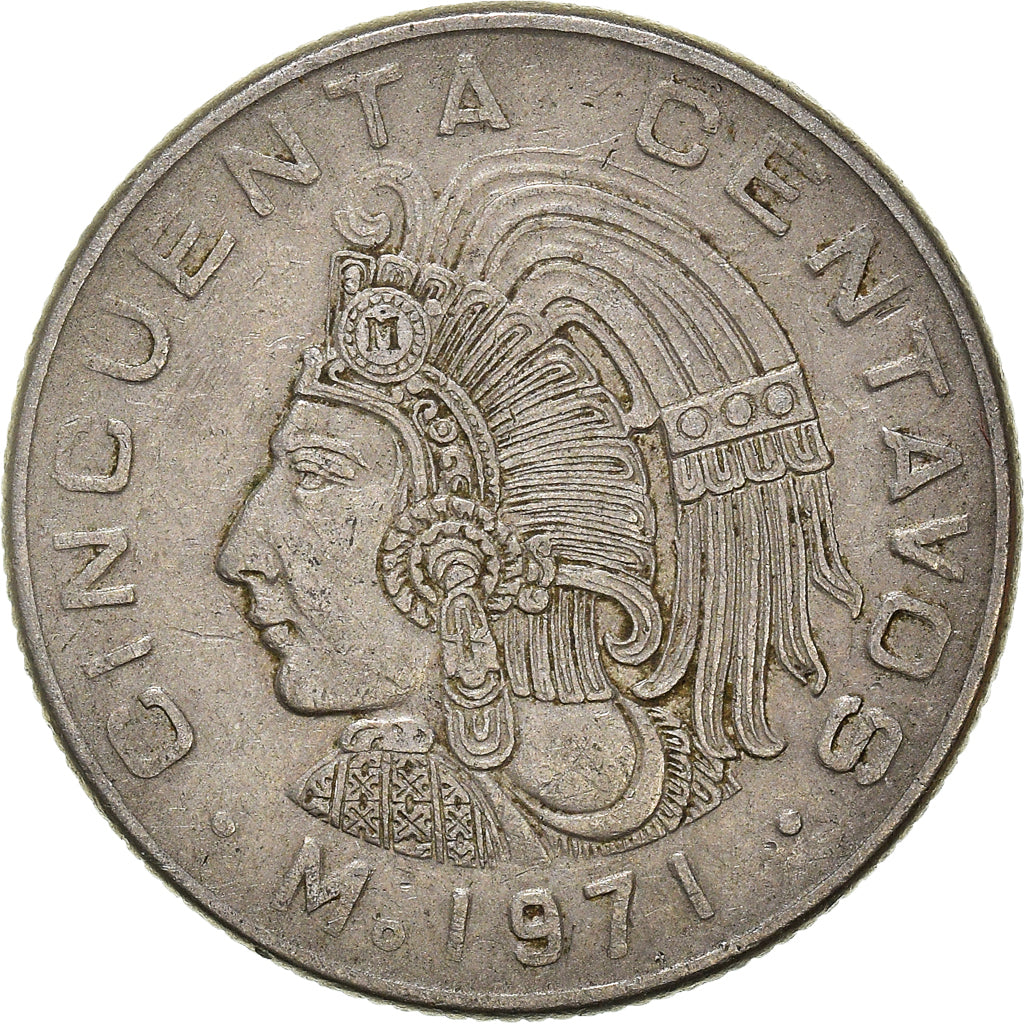 Moneta, Mexico, 50 Centavos, 1971