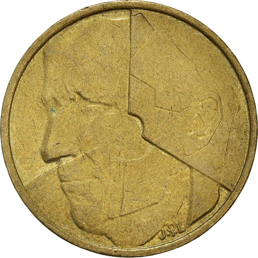Münze, Belgien, 5 Francs, 5 Frank, 1986