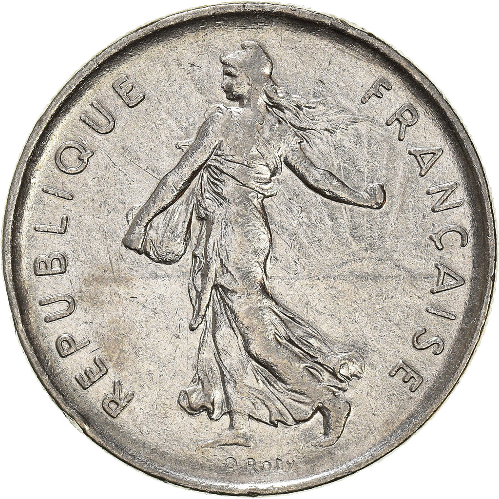 Moeda, França, 5 Francs, 1970
