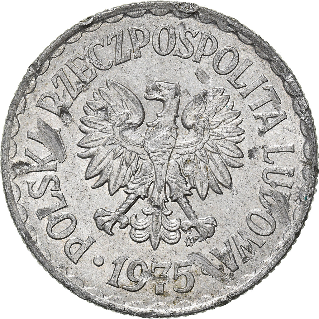 Moneta, Polonia, Zloty, 1975
