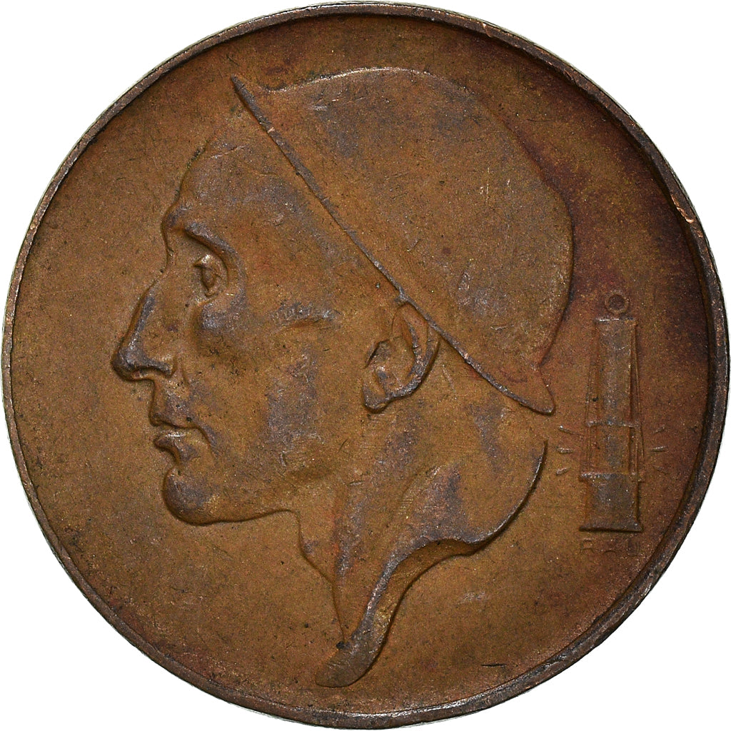 Moneta, Belgio, 50 Centimes, 1954