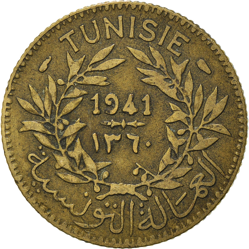 Monnaie, Tunisie, Franc