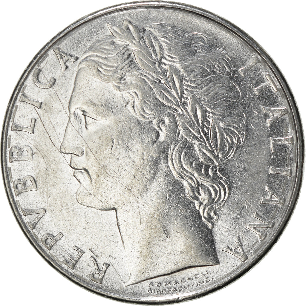 Münze, Italien, 100 Lire, 1979