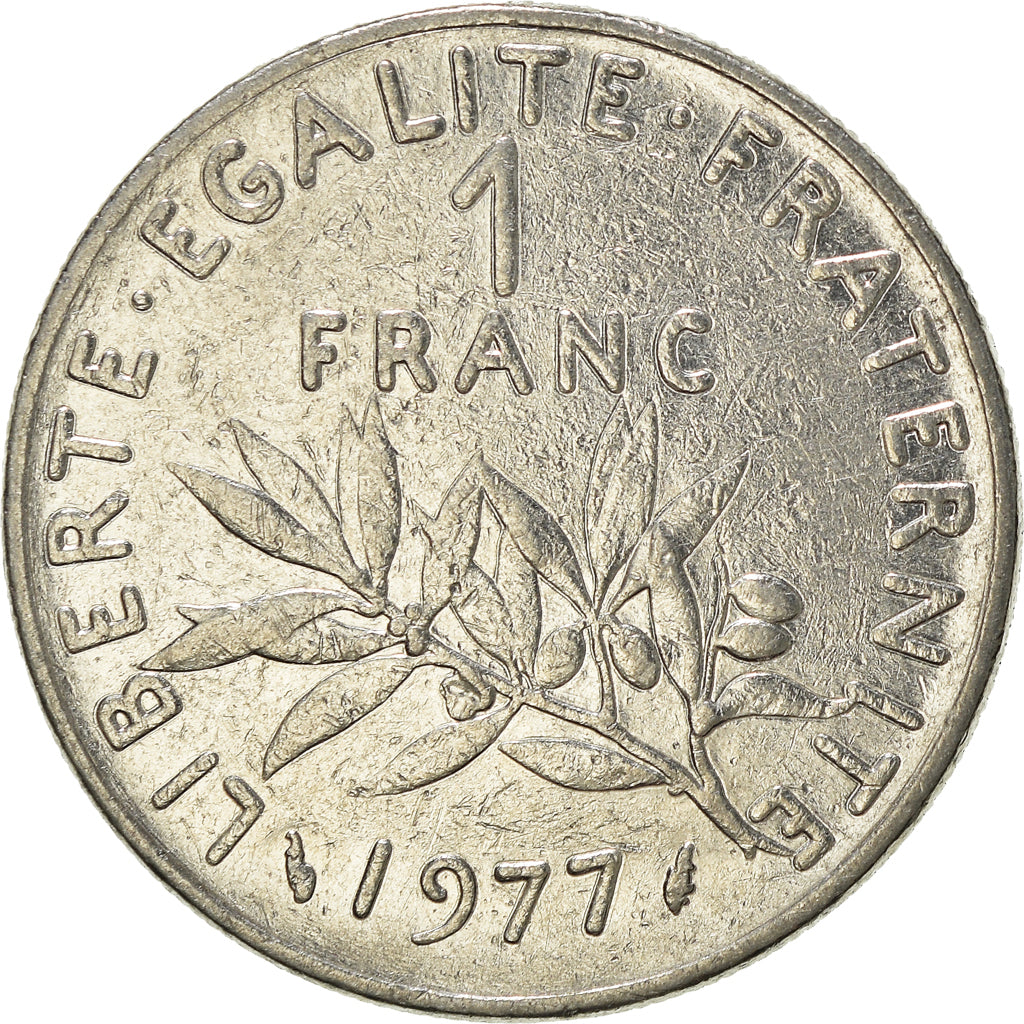 Munten, Frankrijk, Franc, 1977
