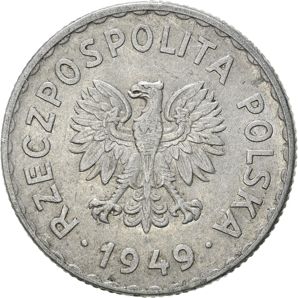 Monnaie, Pologne, Zloty, 1949