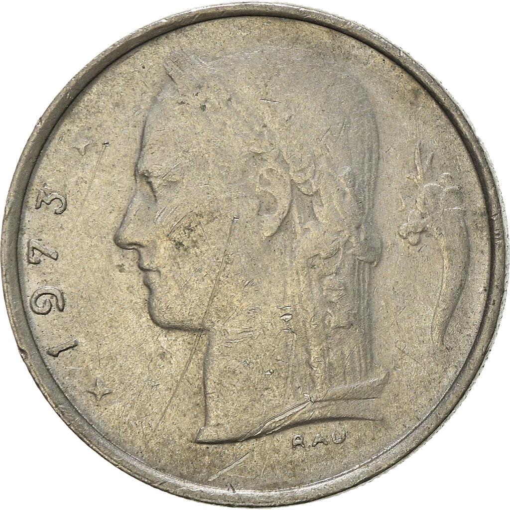 Coin, Belgium, Franc, 1973