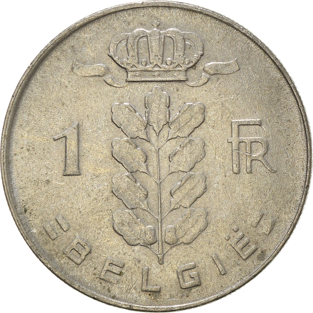 Coin, Belgium, Franc, 1973