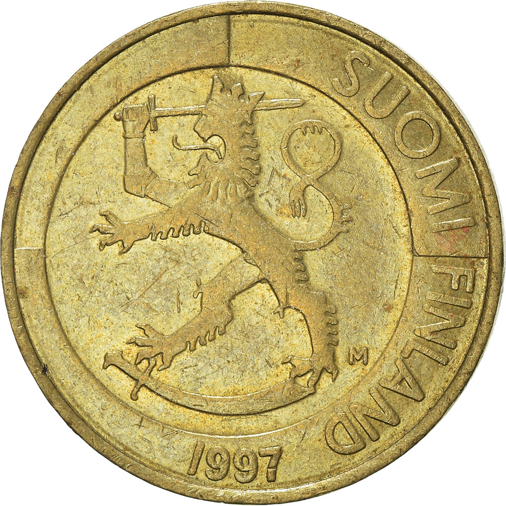 Moneda, Finlandia, Markka, 1997