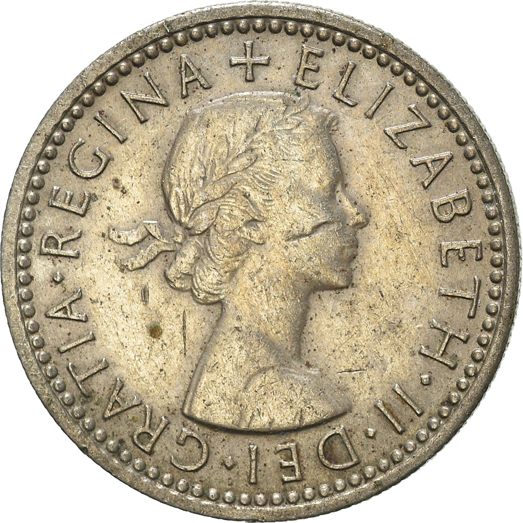 Monnaie, Grande-Bretagne, 6 Pence, 1963