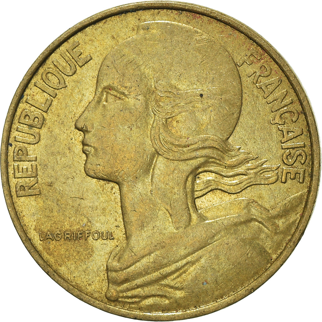 Münze, Frankreich, 10 Centimes, 1988
