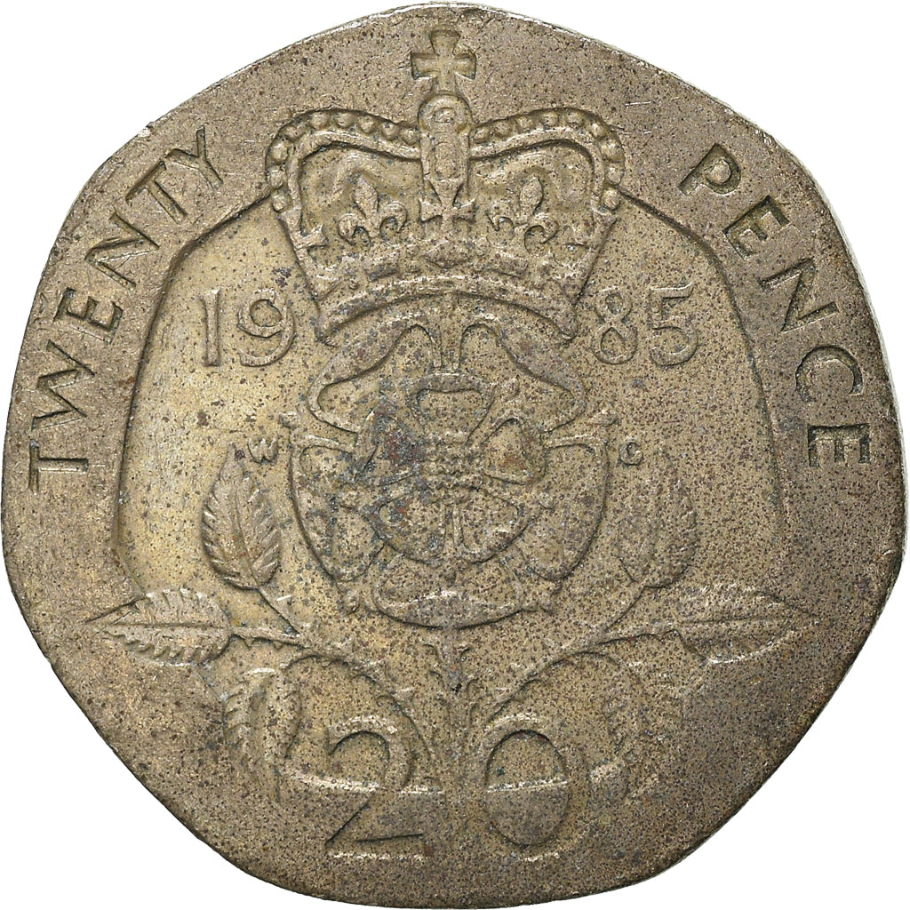 Monnaie, Grande-Bretagne, 20 Pence, 1985