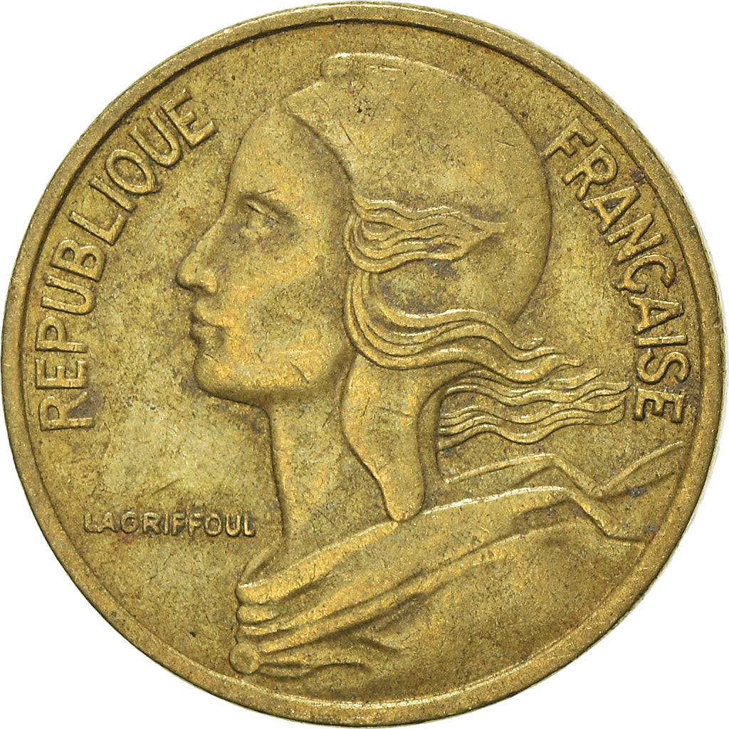 Moeda, França, 5 Centimes, 1978