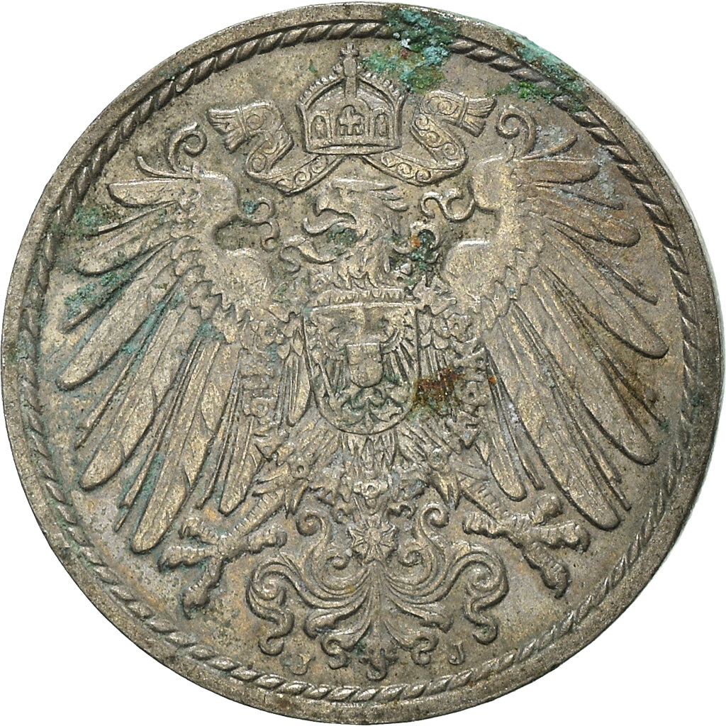 Coin, GERMANY - EMPIRE, 5 Pfennig, 1914