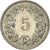 Monnaie, Suisse, 5 Rappen, 1971