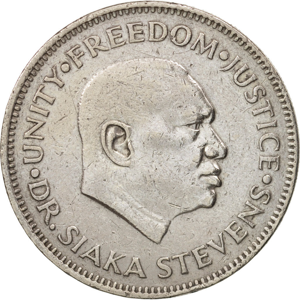 Coin, Sierra Leone, 20 Cents, 1984, EF(40-45), Copper-nickel, KM:30
