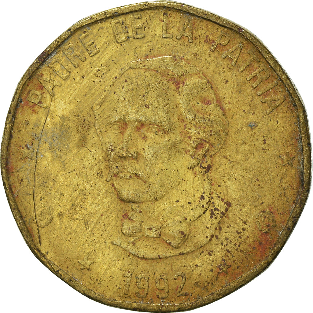 Moneta, Republika Dominikany, Peso, 1992