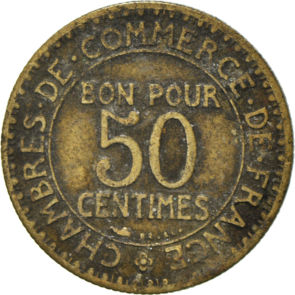 Munten, Frankrijk, 50 Centimes, 1922
