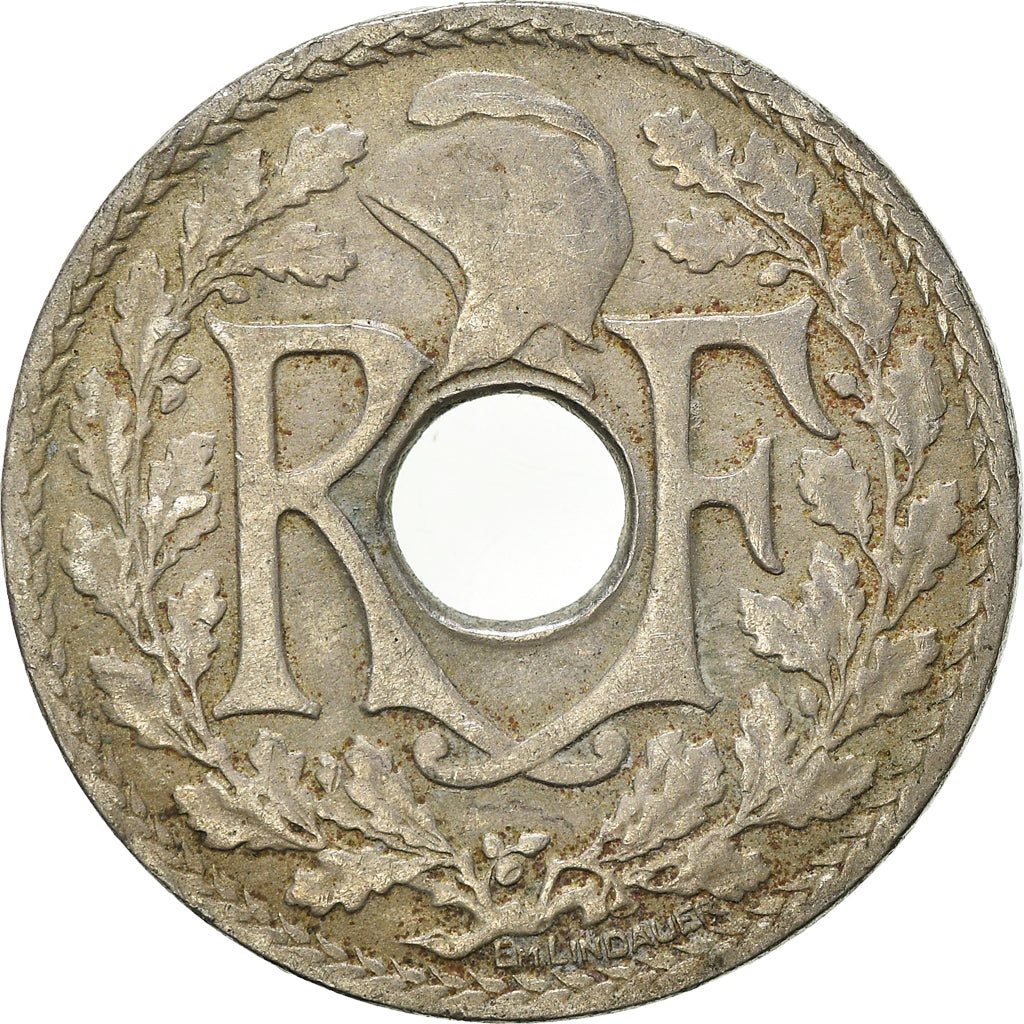 Moeda, França, 25 Centimes, 1925