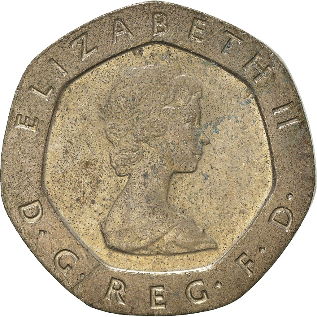 Coin, Great Britain, 20 Pence, 1982