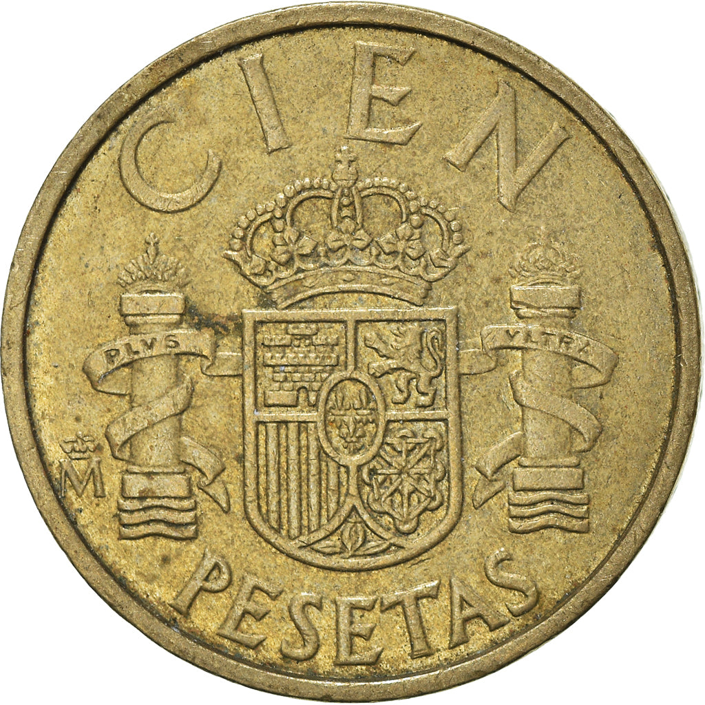 Moeda, Espanha, 100 Pesetas, 1982