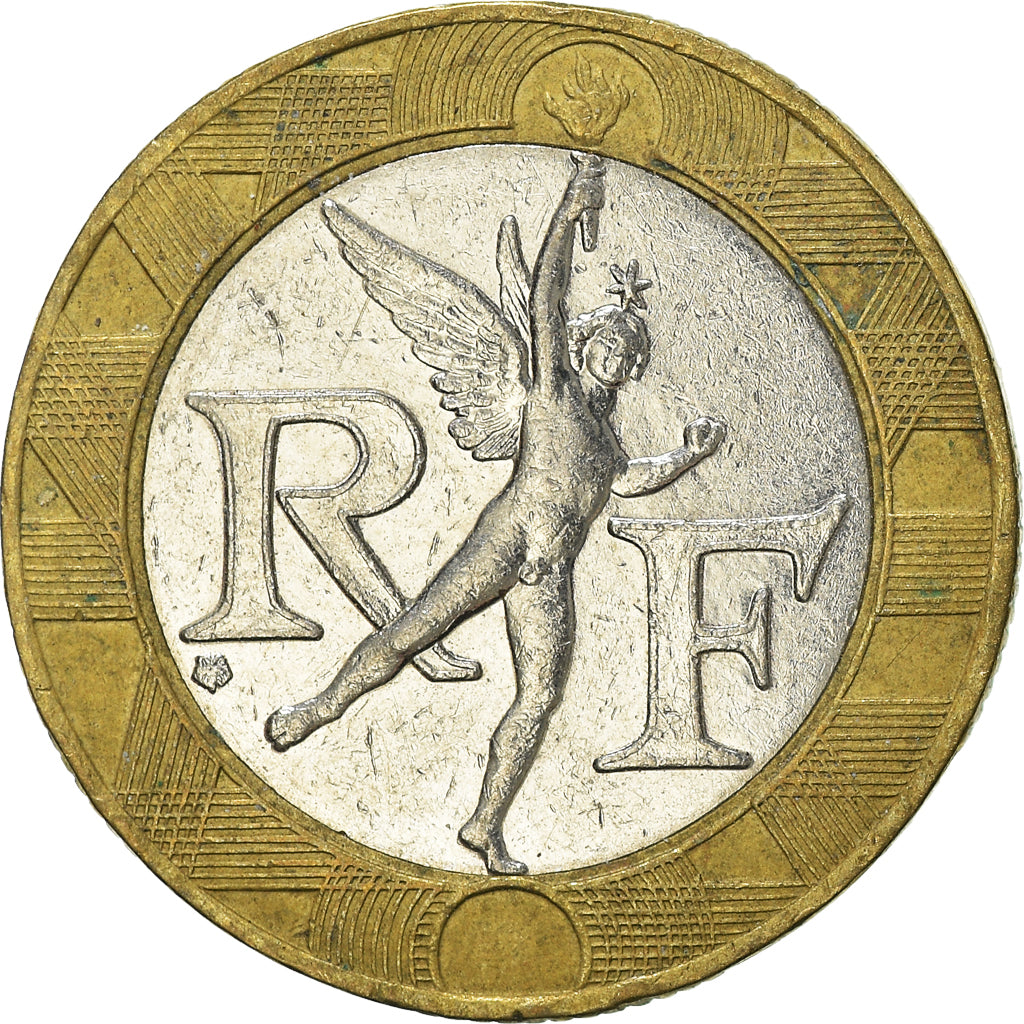 Moneda, Francia, 10 Francs, 1988