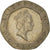 Münze, Großbritannien, 20 Pence, 1987
