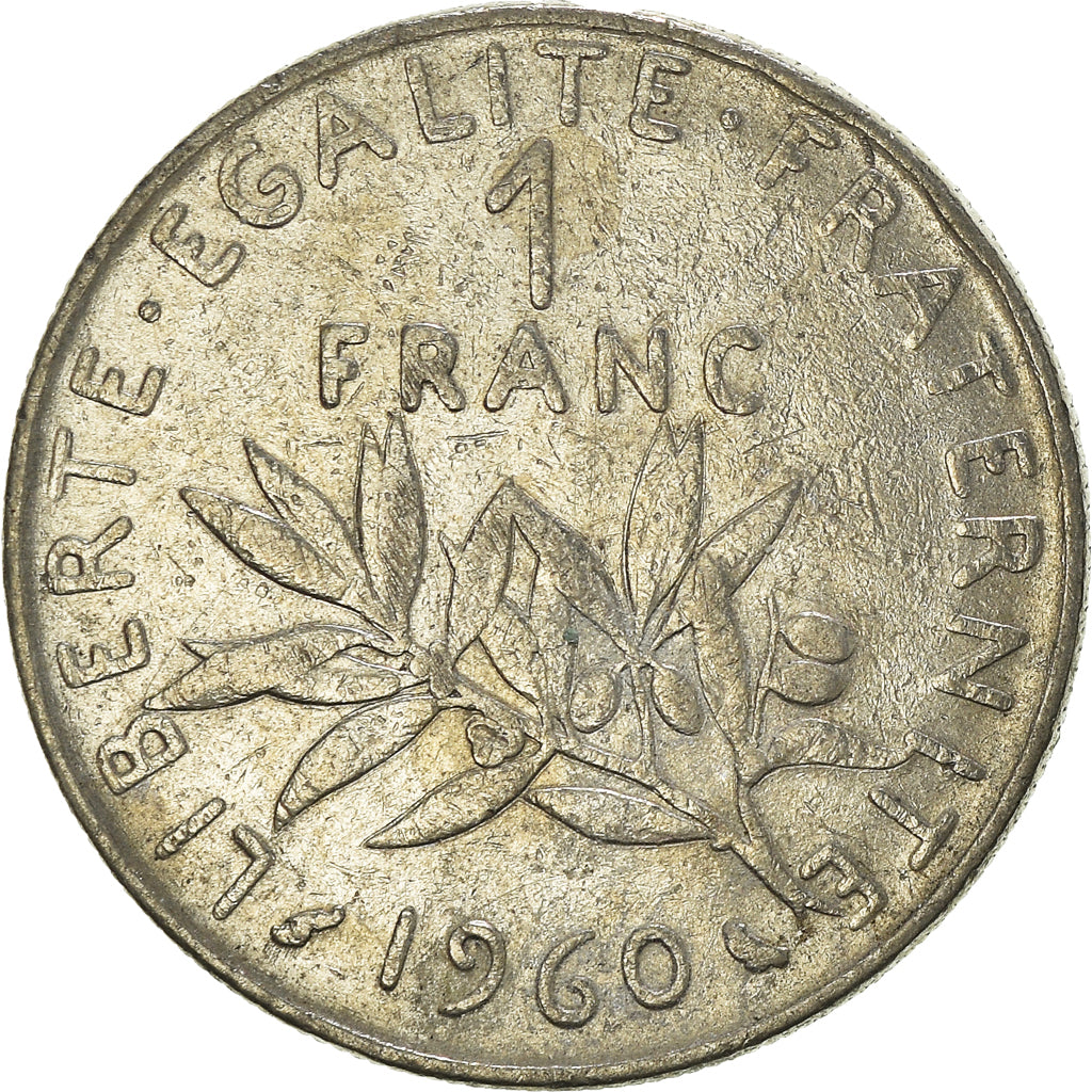 Moeda, França, Franc, 1960