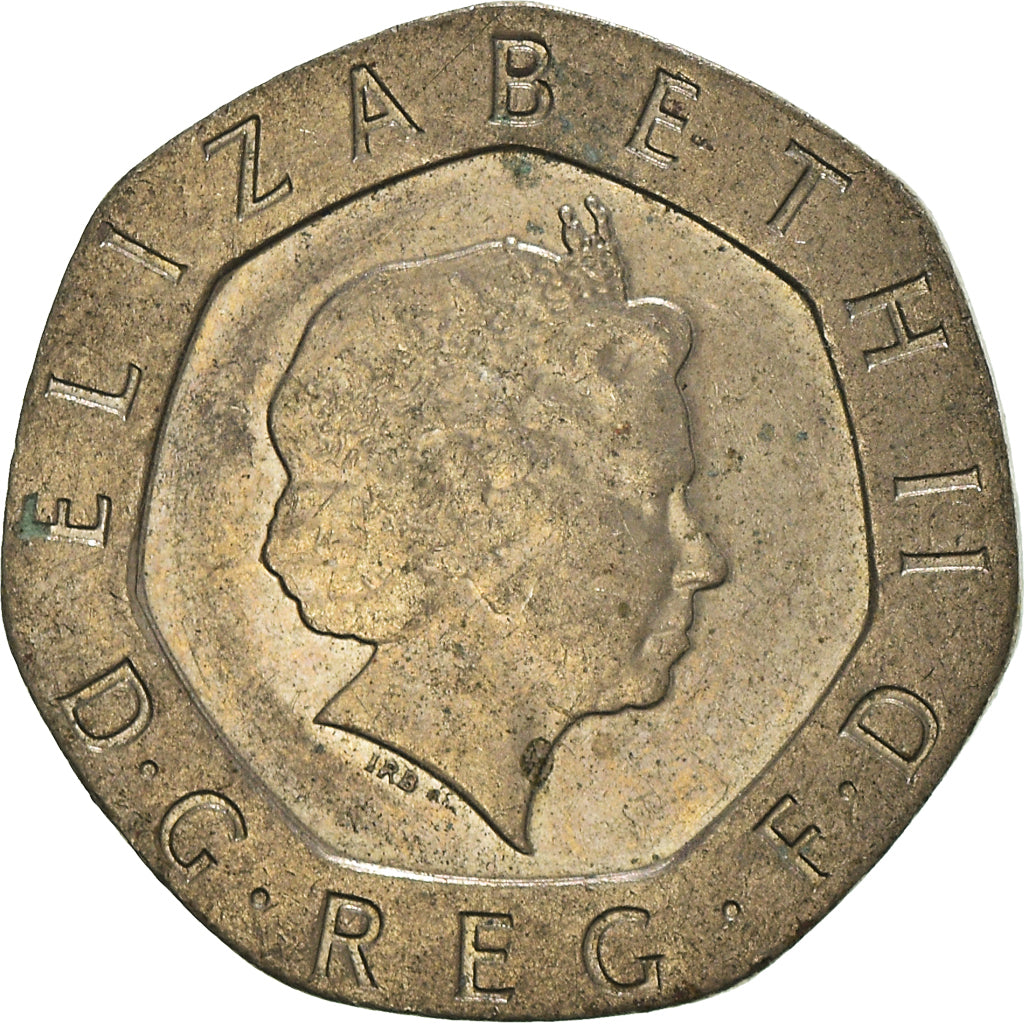Moneta, Wielka Brytania, 20 Pence, 2002