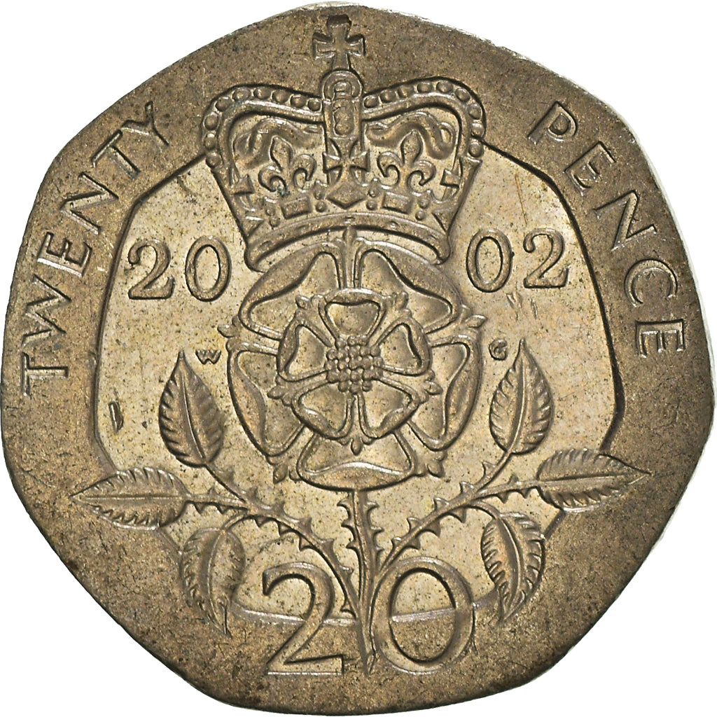 Moneta, Wielka Brytania, 20 Pence, 2002
