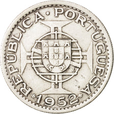 Angola, 20 Escudos, 1952, BB, Argento, KM:74