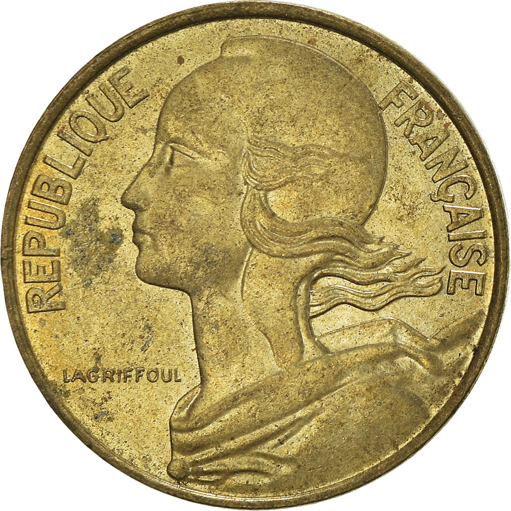 Münze, Frankreich, 10 Centimes, 1990