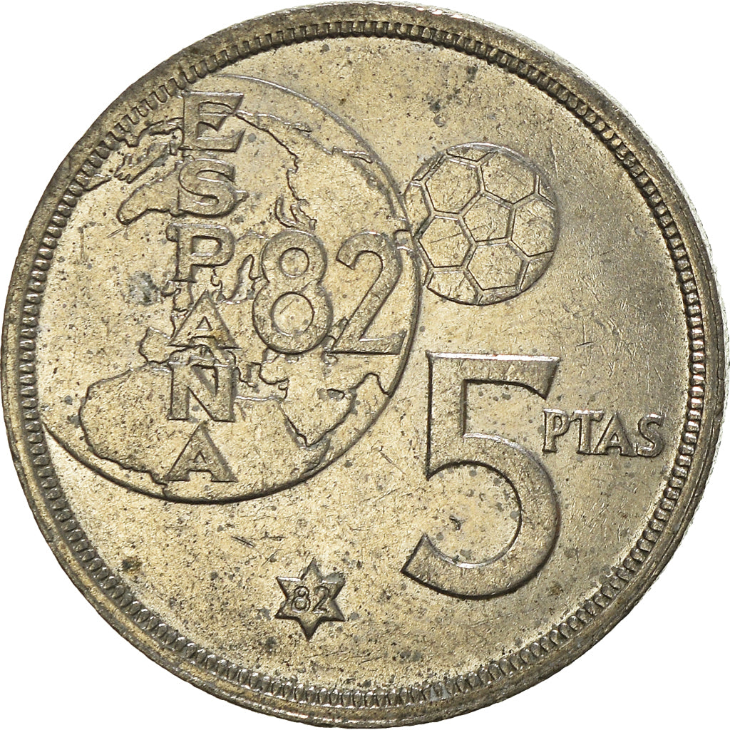 Munten, Spanje, 5 Pesetas, 1982