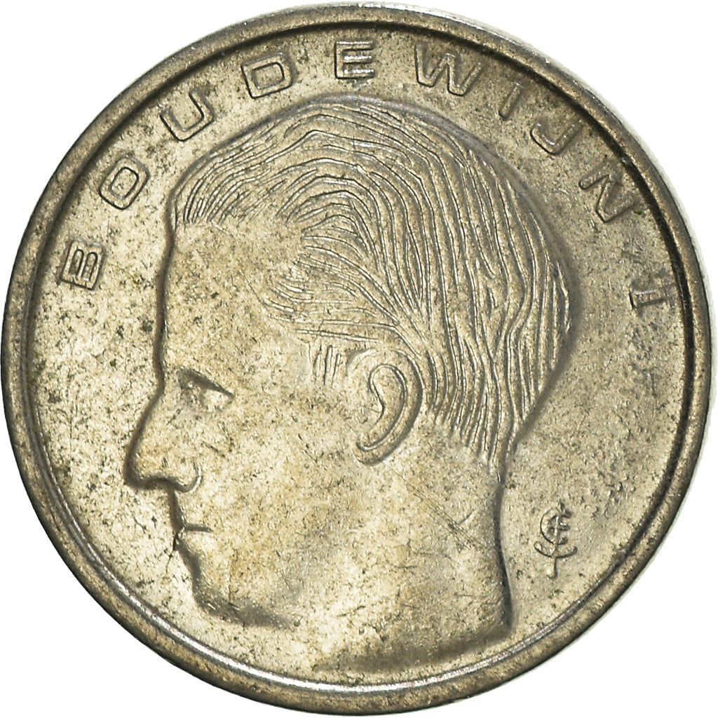 Moeda, Bélgica, Franc, 1991