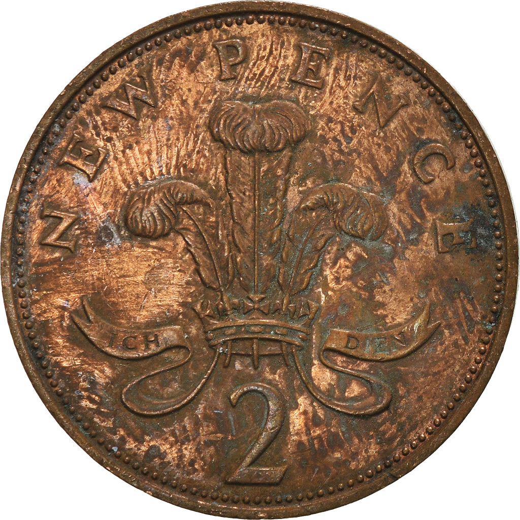 Moneta, Wielka Brytania, 2 New Pence, 1971