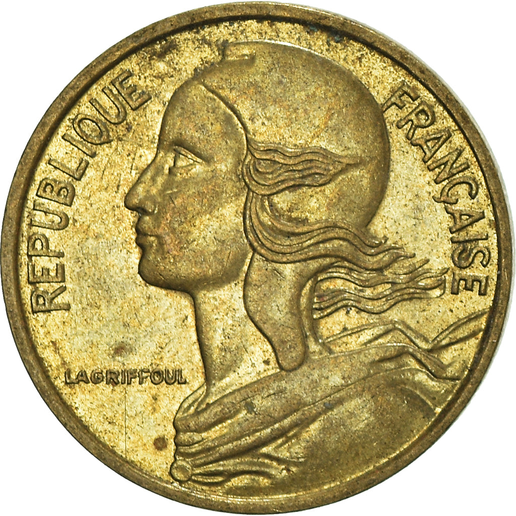 Moeda, França, 5 Centimes, 1998