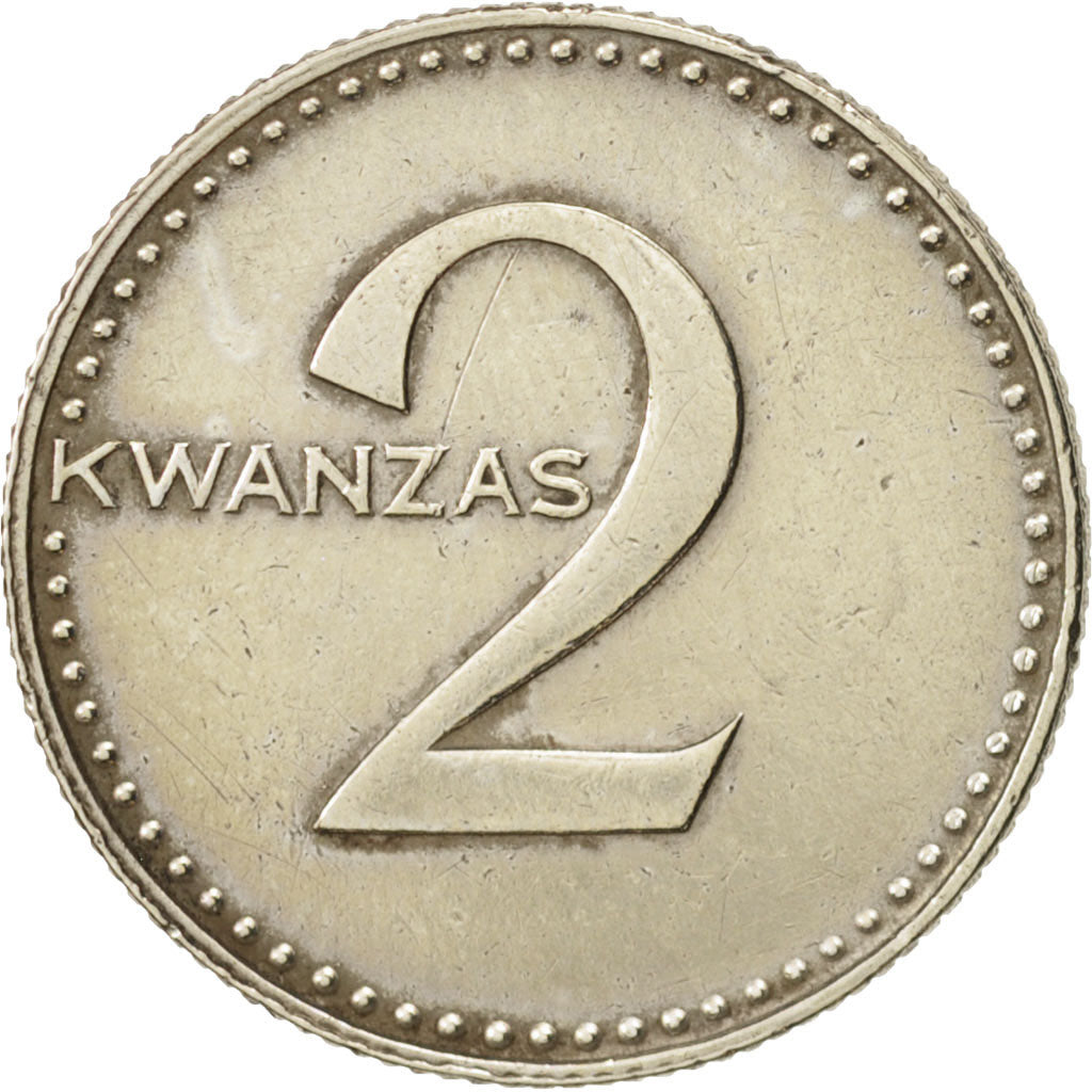 Angola, 2 Kwanzas, 1978, BB, Rame-nichel, KM:84