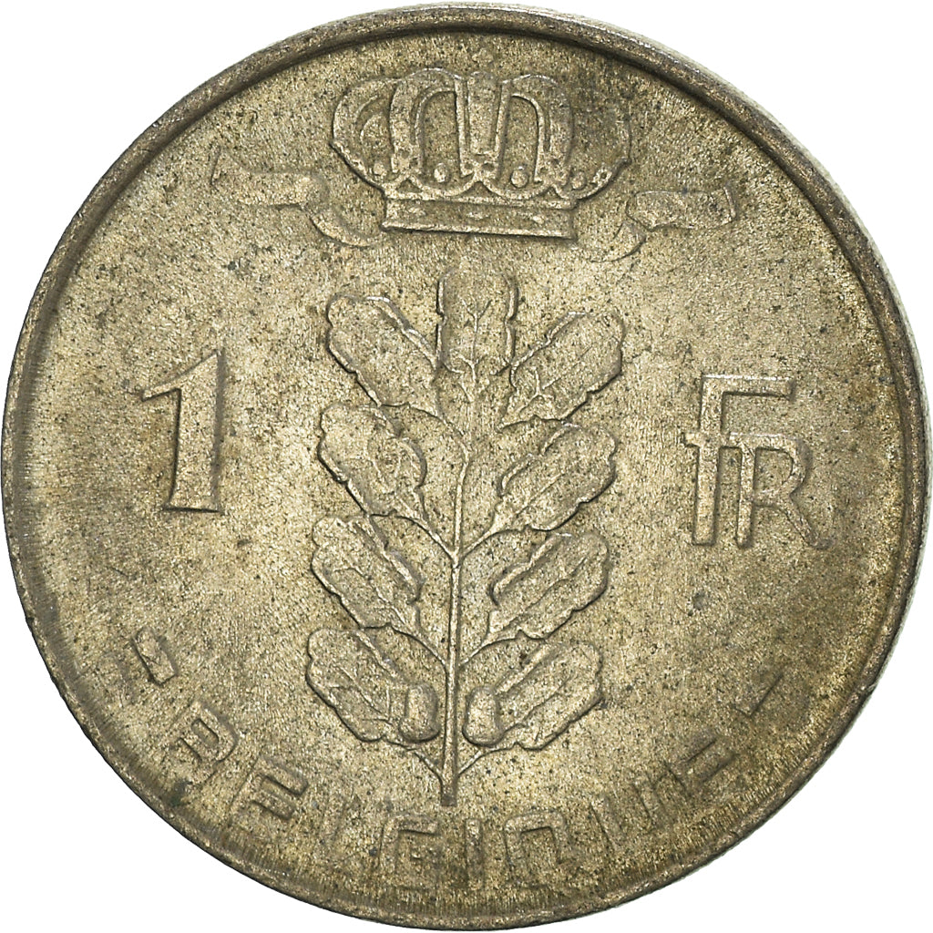 Moneta, Belgia, Franc, 1975