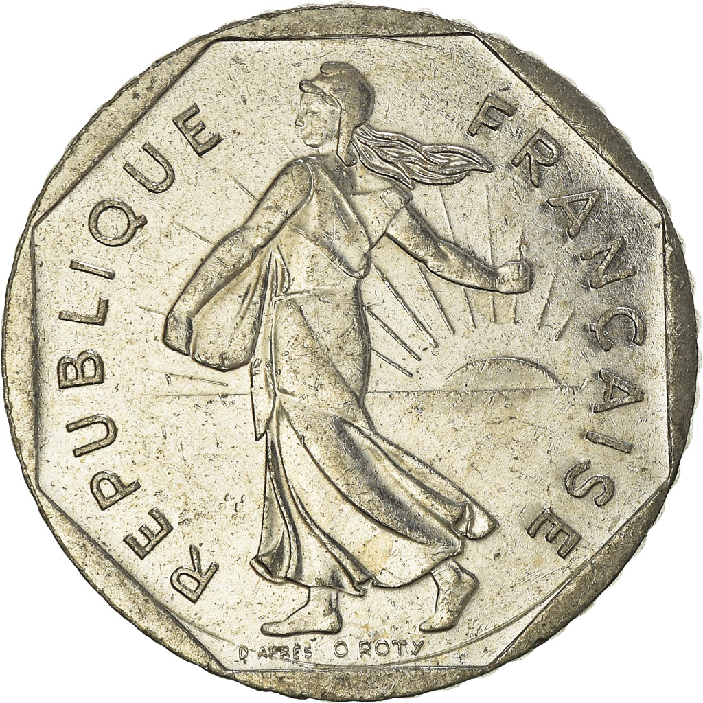 Coin, France, 2 Francs, 2000