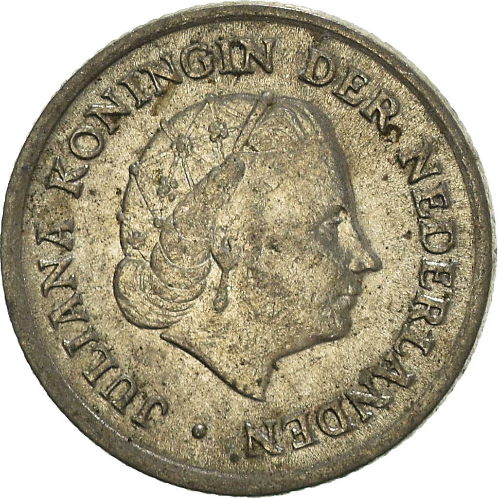 Moneta, Paesi Bassi, 10 Cents, 1958