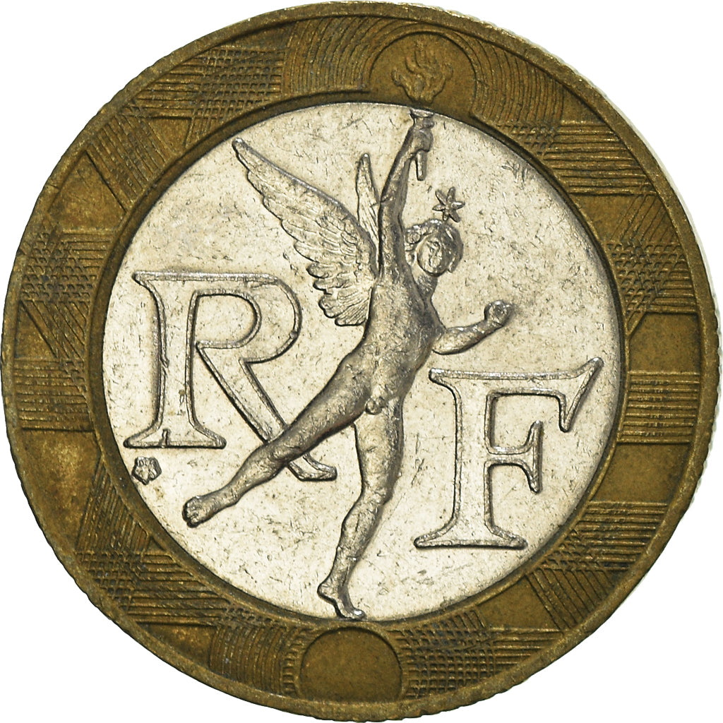 Moneda, Francia, 10 Francs, 1990