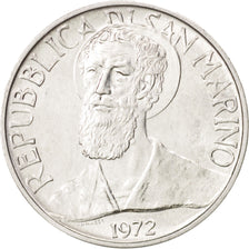 San Marino, 5 Lire, 1972, Rome, MS(64), Aluminum, KM:16