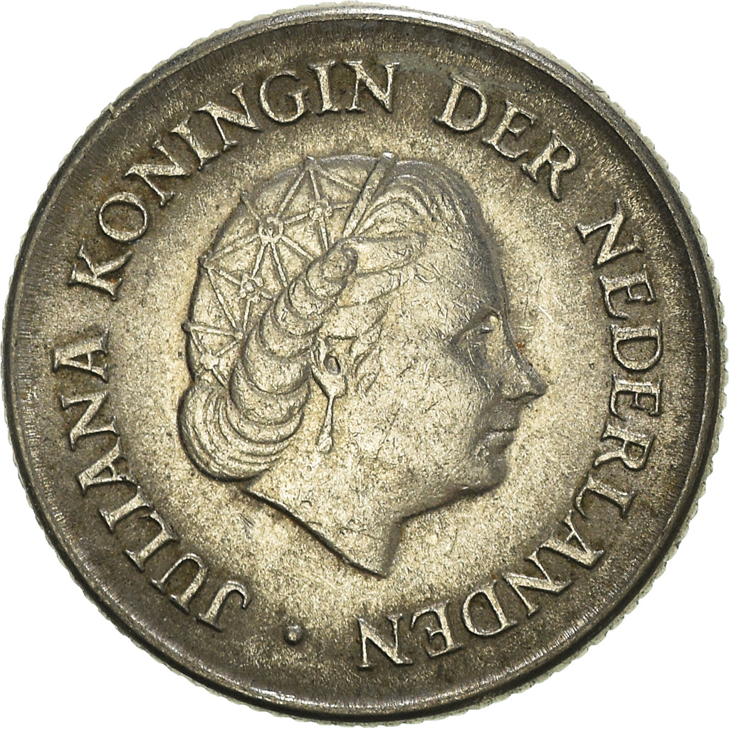 Coin, Netherlands, 25 Cents, 1966