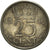 Moneta, Paesi Bassi, 25 Cents, 1966