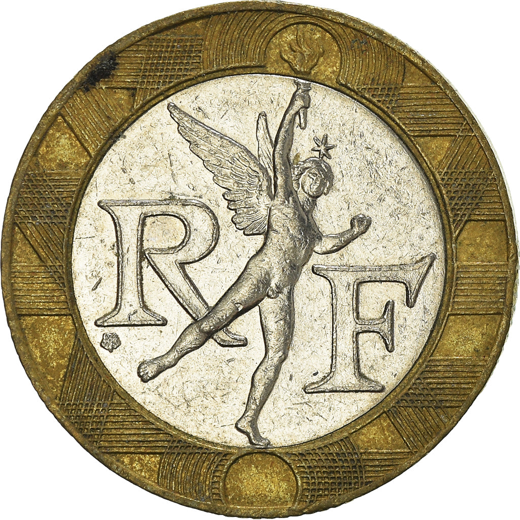 Moneda, Francia, 10 Francs, 1992